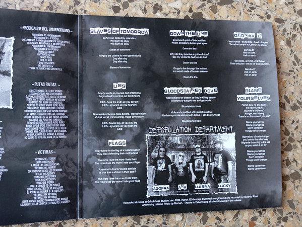 Depopulation Department / Zaborra - split LP | Zaragoza desorden records (ZDR046) - 4 Depopulation Department / Zaborra - split LP | Zaragoza desorden records (ZDR046) - 4