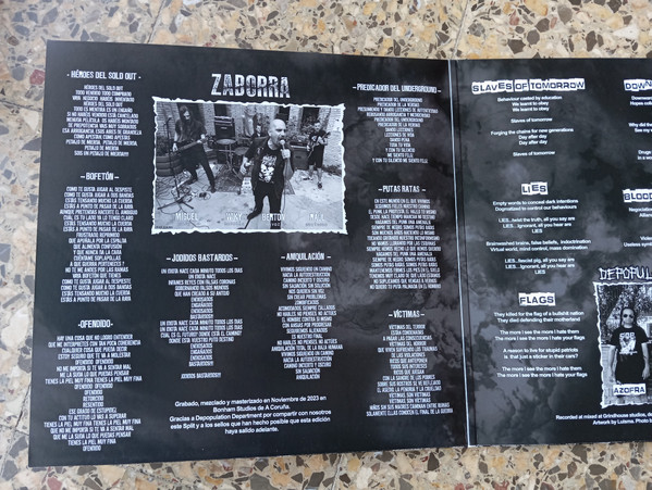 Depopulation Department / Zaborra - split LP | Zaragoza desorden records (ZDR046) - 3 Depopulation Department / Zaborra - split LP | Zaragoza desorden records (ZDR046) - 3