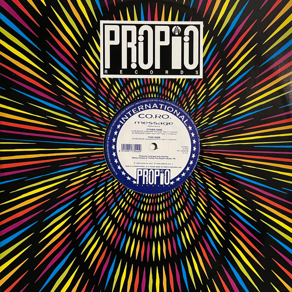 CO.RO. - Message | Propio Records (PRI 2040/299) - main