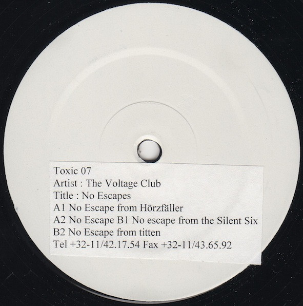 The Voltage Club - No Escapes | Toxic Records (T 1007)