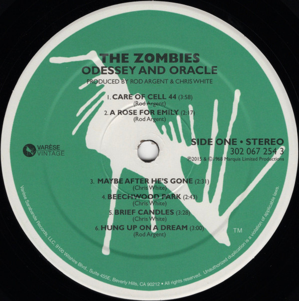 The Zombies - Odessey And Oracle | Varèse Vintage (302 067 254 3) - 3