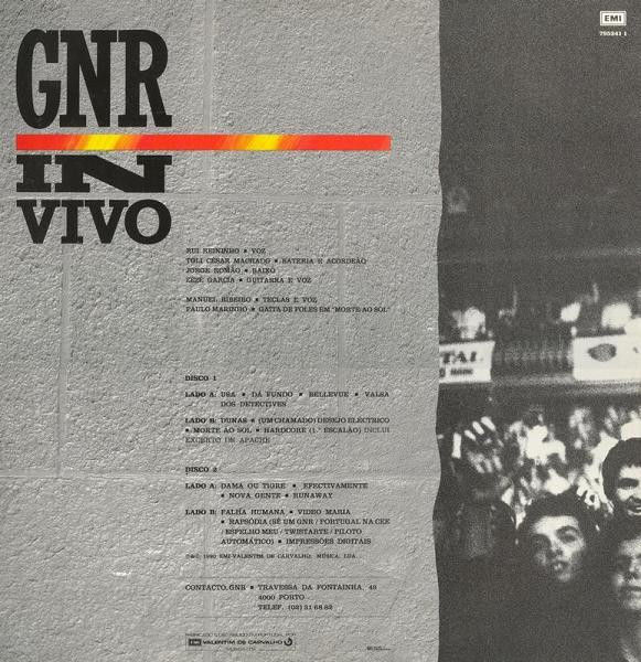 GNR - In Vivo | EMI (795341 1) - 2