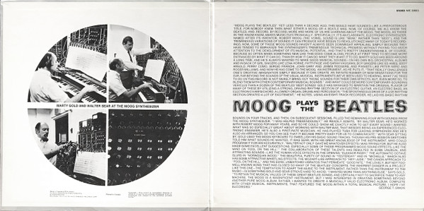 Marty Gold - Moog Plays The Beatles [Vinyl] | Avco Embassy (AVE 33003) - 2