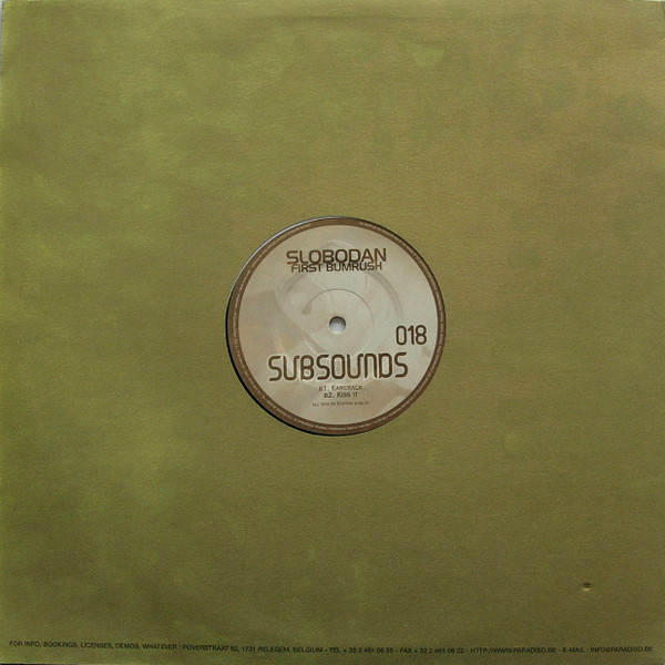 Slobodan - First Bumrush | Subsounds (018) - 4