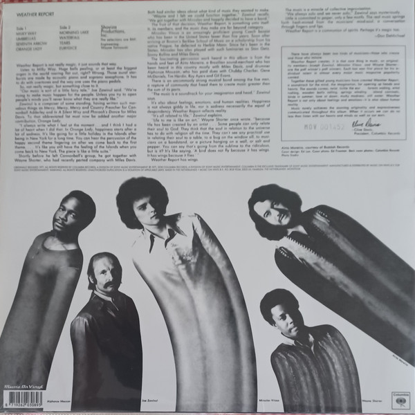 Weather Report - Weather Report | Columbia (MOVLP2158) - 3 Weather Report - Weather Report | Columbia (MOVLP2158) - 3