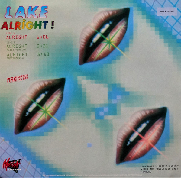 Lake - Alright! | Mega Records (MRCX 122103) - 2 Lake - Alright! | Mega Records (MRCX 122103) - 2