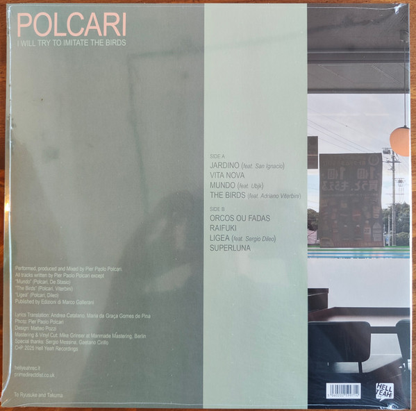 Paolo Polcari - I Will Try To Imitate The Birds | Hell Yeah Recordings (HYR7295) - 2 Paolo Polcari - I Will Try To Imitate The Birds | Hell Yeah Recordings (HYR7295) - 2