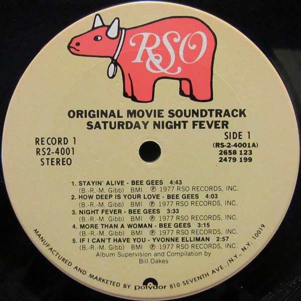 Various - Saturday Night Fever (The Original Movie Sound Track) | RSO (RS-2-4001) - 4