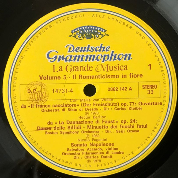 Various - Il Romanticismo In Fiore | Deutsche Grammophon (2864 027) - 2