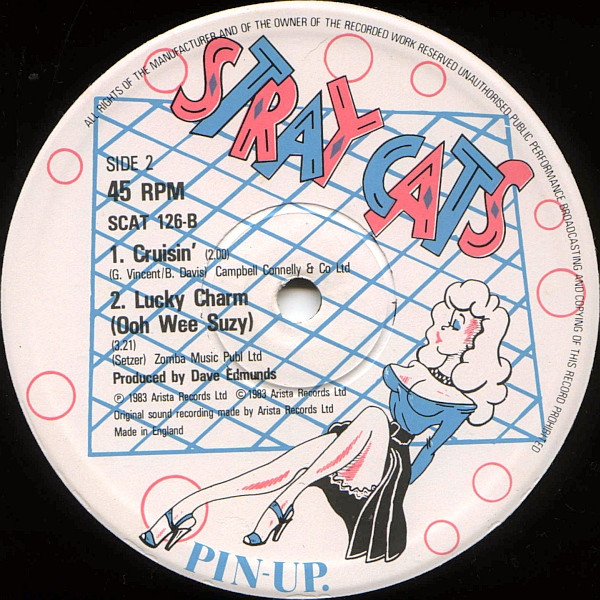 Stray Cats - (She's) Sexy + 17 | Arista (SCAT 126) - 4