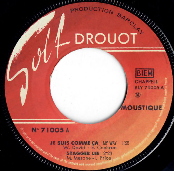 Moustique - Je Suis Comme Ça | Golf Drouot (71 005) - main