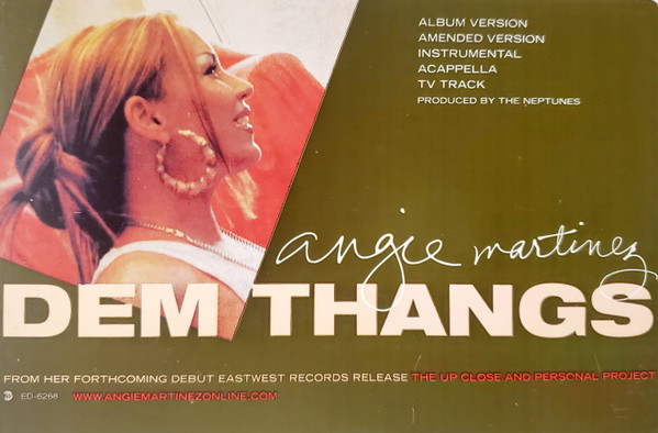 Angie Martinez - Dem Thangs | Elektra (ED 6268)