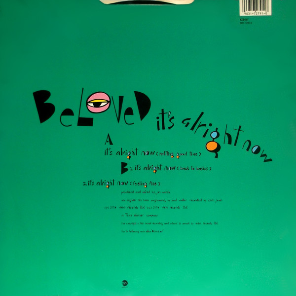 The Beloved - It's Alright Now | EastWest (YZ541T) - 2 The Beloved - It's Alright Now | EastWest (YZ541T) - 2