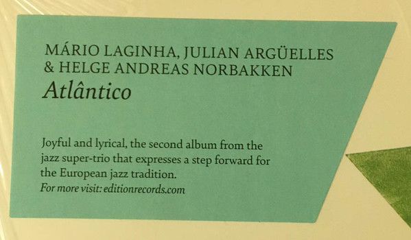Mário Laginha , Julian Argüelles & Helge Norbakken - Atlântico | Edition Records (EDNLP1164) - 3