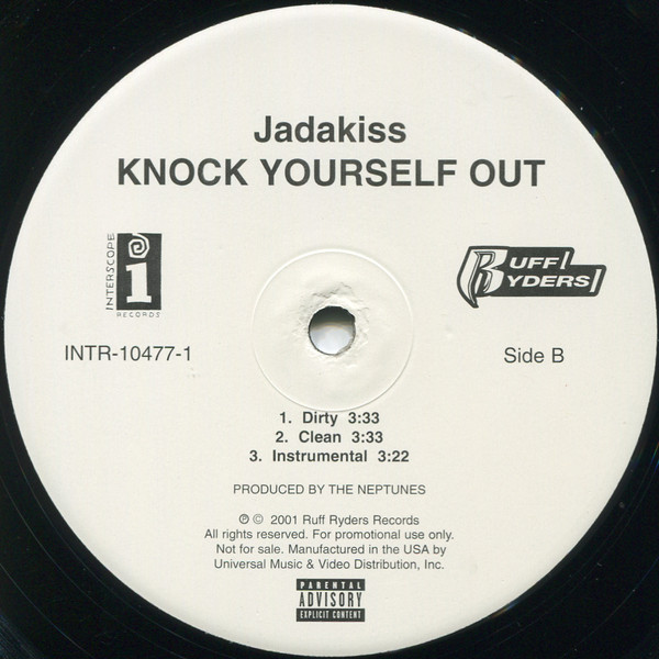 Jadakiss - Knock Yourself Out | Interscope Records (INTR-10477-1) - 2