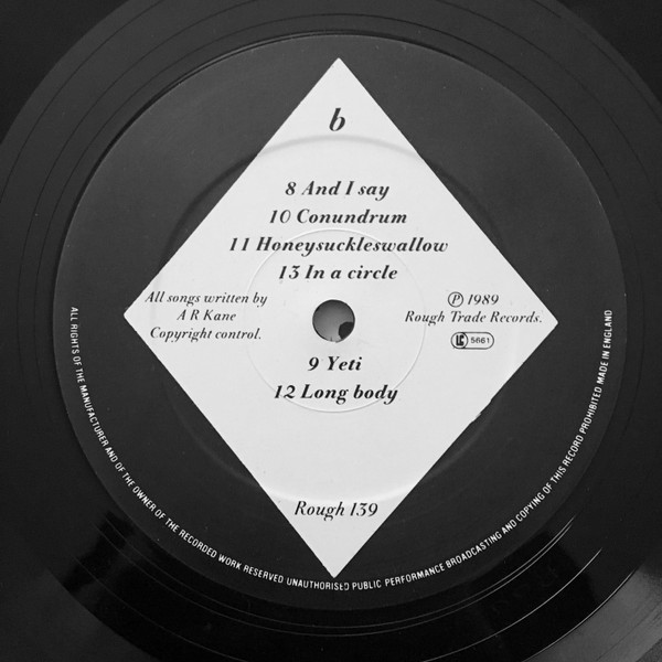 A.R. Kane - "i" | Rough Trade (Rough 139) - 4 A.R. Kane - "i" | Rough Trade (Rough 139) - 4