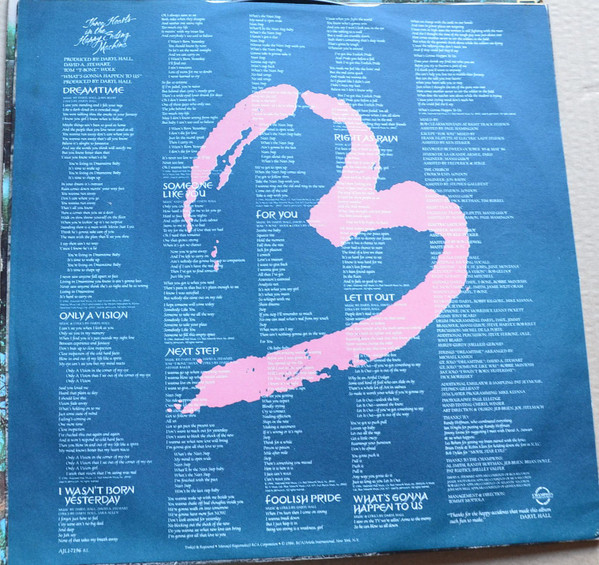 Daryl Hall - Three Hearts In The Happy Ending Machine | RCA (PL 17196) - 3