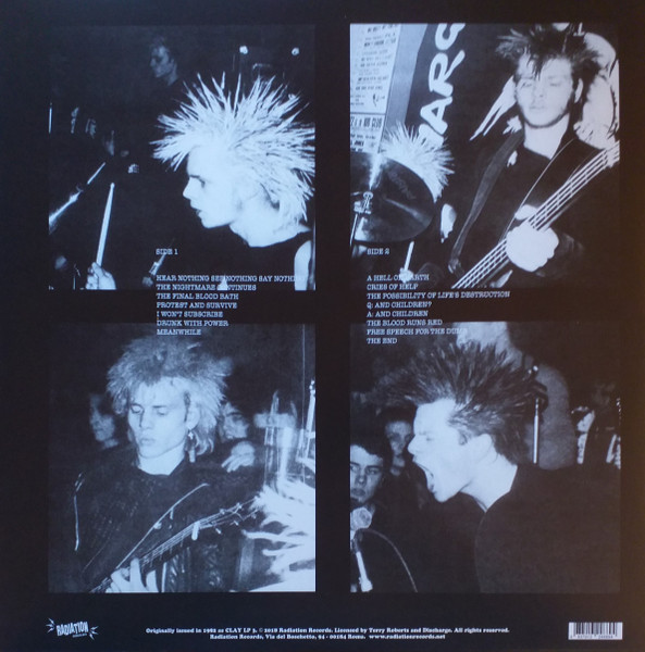 Discharge - Hear Nothing See Nothing Say Nothing | Radiation Reissues (RRS90) - 4