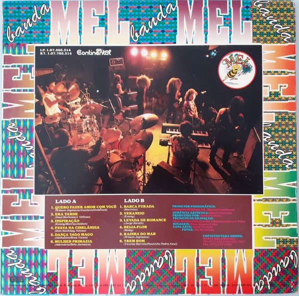 Banda Mel - Banda Mel | Continental (LP.1.07.405.514) - 2 Banda Mel - Banda Mel | Continental (LP.1.07.405.514) - 2