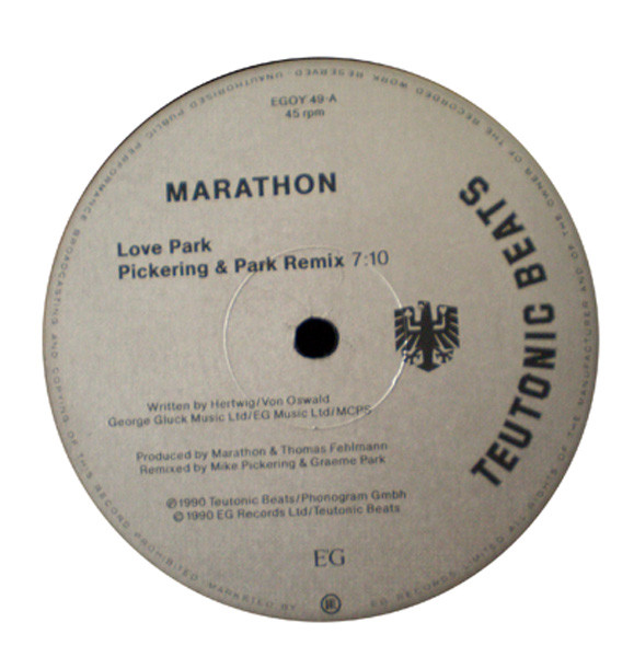 Marathon - Love Park (Pickering And Park Remix) | EG (EGOY 49) - 3 Marathon - Love Park (Pickering And Park Remix) | EG (EGOY 49) - 3