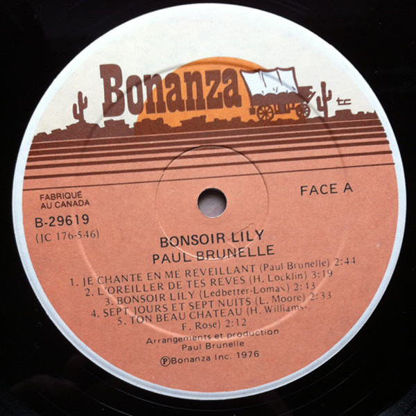 Paul Brunelle - Bonsoir Lily | Bonanza (B-29619) - 3