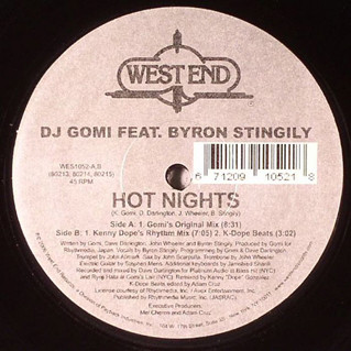 Gomi - Hot Nights | West End Records (WES 1052) - 2