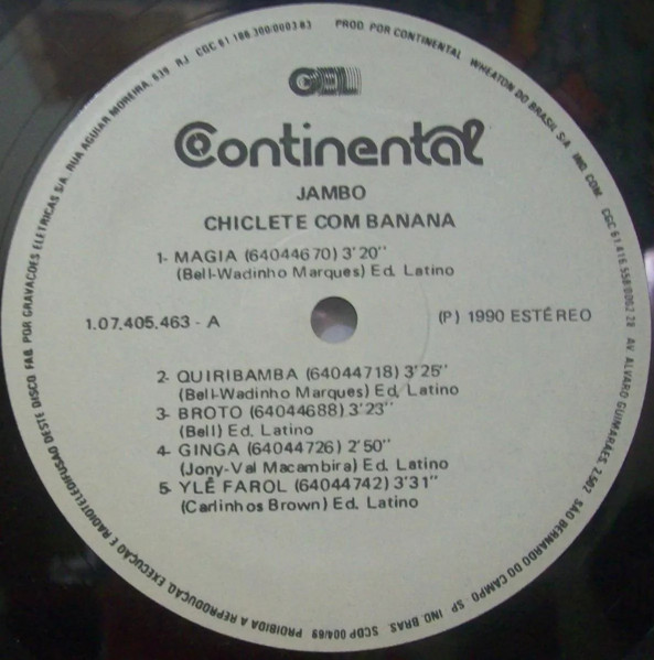 Chiclete Com Banana - Jambo | Gel Continental (1-07-405-463) - 4 Chiclete Com Banana - Jambo | Gel Continental (1-07-405-463) - 4