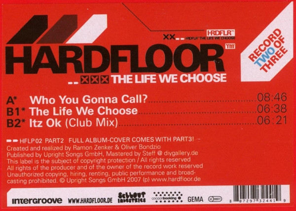 Hardfloor - The Life We Choose (Part 2) | Hardfloor (hflp 02 part 2)