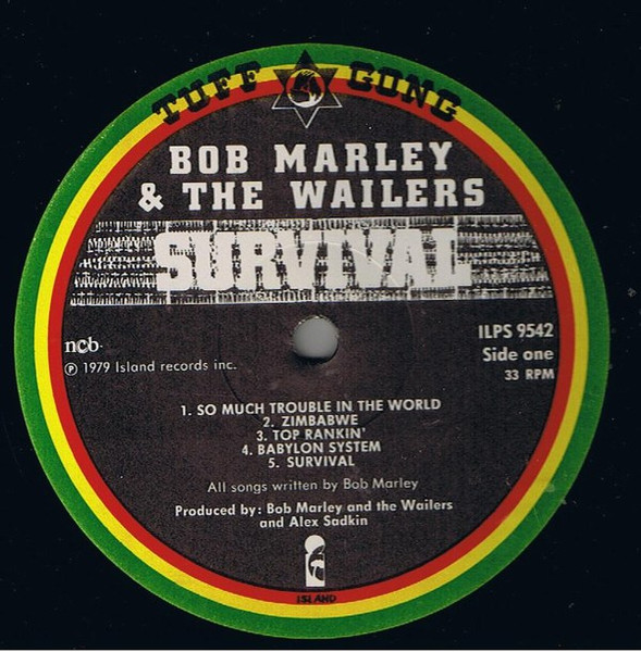 Bob Marley & The Wailers - Survival | Tuff Gong (ILPS 9542) - 3 Bob Marley & The Wailers - Survival | Tuff Gong (ILPS 9542) - 3