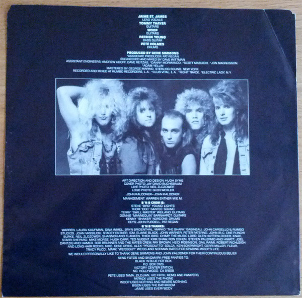 Black 'N Blue - In Heat | Geffen Records (XGHS 24180) - 4 Black 'N Blue - In Heat | Geffen Records (XGHS 24180) - 4
