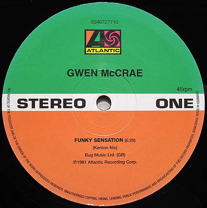 Gwen McCrae - Funky Sensation / Keep The Fire Burning | Warner Strategic Marketing (5046727710) - 3 Gwen McCrae - Funky Sensation / Keep The Fire Burning | Warner Strategic Marketing (5046727710) - 3