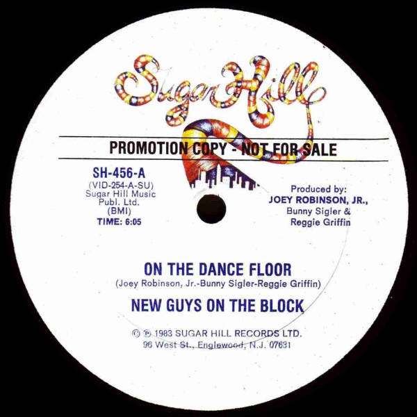 New Guys On The Block - On The Dance Floor | Sugar Hill Records (SH-456) - 2