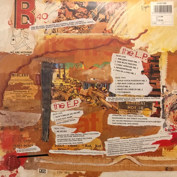 UB40 - Baggariddim | DEP International (LP OVED 288) - 2 UB40 - Baggariddim | DEP International (LP OVED 288) - 2