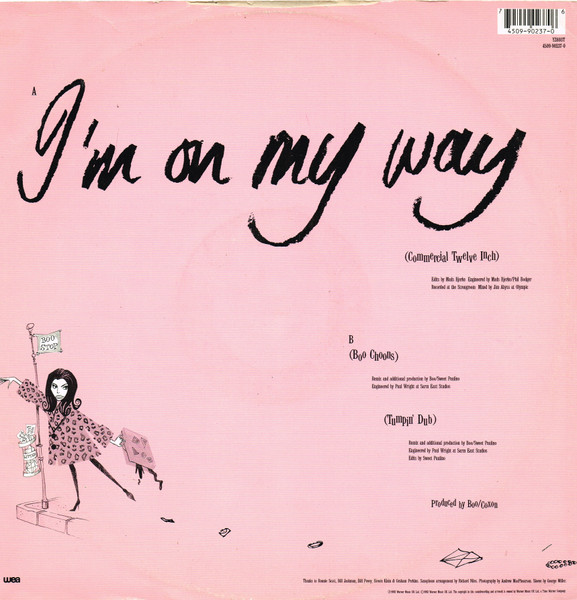 Betty Boo - I'm On My Way | WEA (YZ 693T) - 2