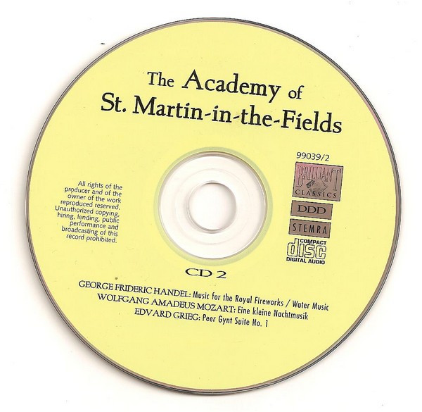 The Academy Of St. Martin-in-the-Fields - The Academy Of St. Martin-in-the-Fields | Brilliant Classics (99039) - 4 The Academy Of St. Martin-in-the-Fields - The Academy Of St. Martin-in-the-Fields | Brilliant Classics (99039) - 4