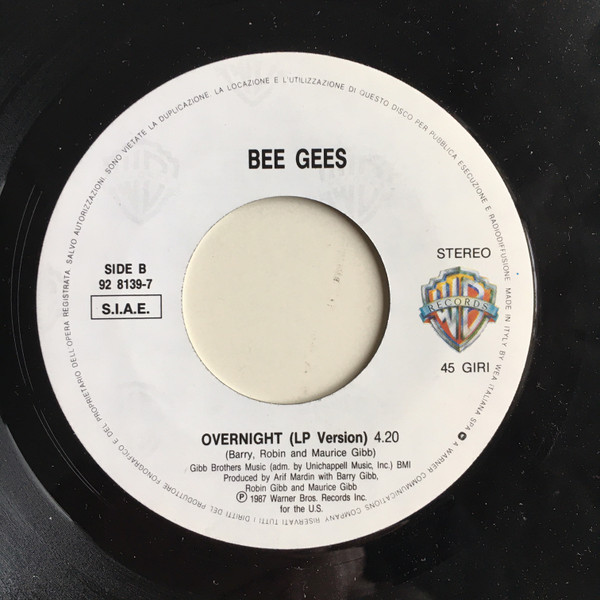 Bee Gees - E·S·P | Warner Bros. Records (92 8139-7) - 4 Bee Gees - E·S·P | Warner Bros. Records (92 8139-7) - 4