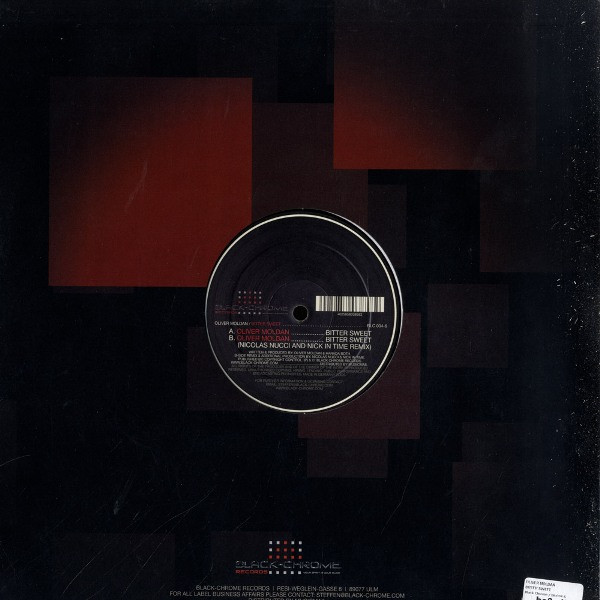 Oliver Moldan - Bitter Sweet | Black-Chrome Records (BLC 004-6) - 4