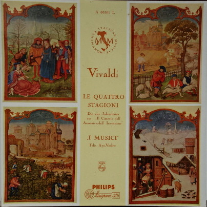 Antonio Vivaldi - I Musici , Félix Ayo - Le Quattro Stagioni | Philips (A 00 301 L) - main Antonio Vivaldi - I Musici , Félix Ayo - Le Quattro Stagioni | Philips (A 00 301 L) - main