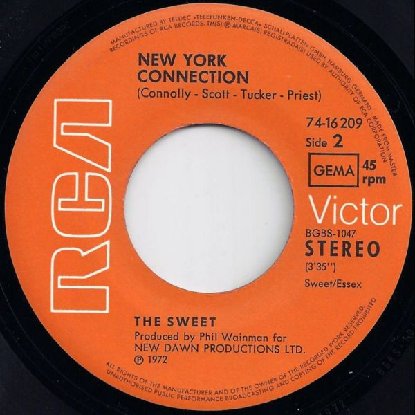 The Sweet - Wig-Wam Bam | RCA (74-16209) - 4