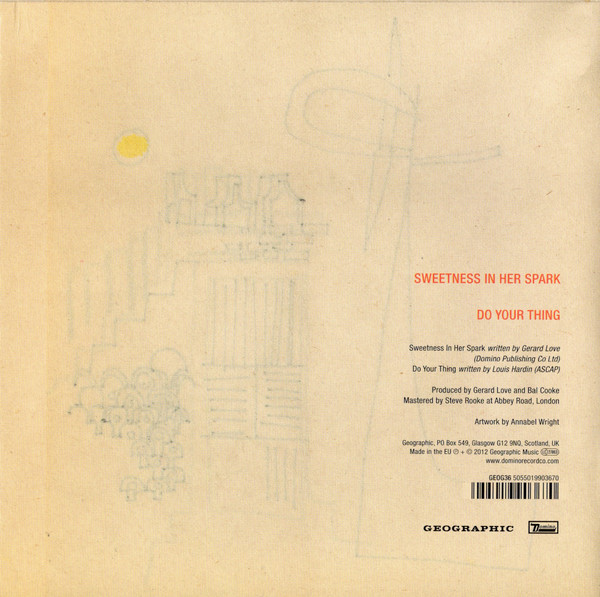 Lightships - Sweetness In Her Spark 7" | Geographic (GEOG36) - 2