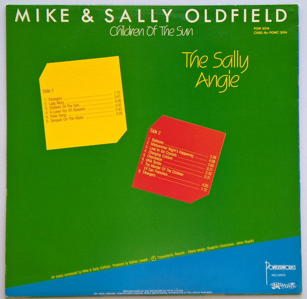 The Sallyangie , Mike Oldfield , Sally Oldfield - Children Of The Sun | Powderworks (POW 3014) - 2