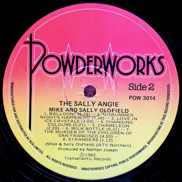 The Sallyangie , Mike Oldfield , Sally Oldfield - Children Of The Sun | Powderworks (POW 3014) - 4