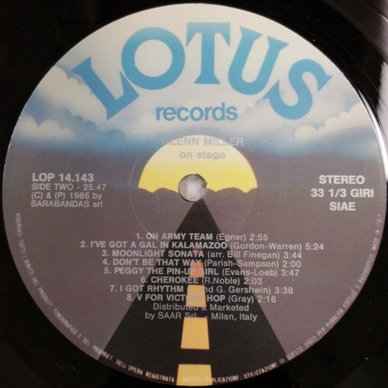 Glenn Miller - On Stage | Lotus (LOP 14.143) - 4