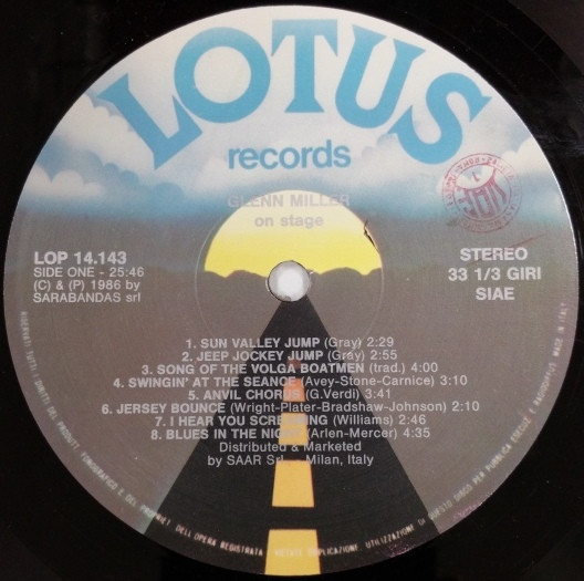 Glenn Miller - On Stage | Lotus (LOP 14.143) - 3