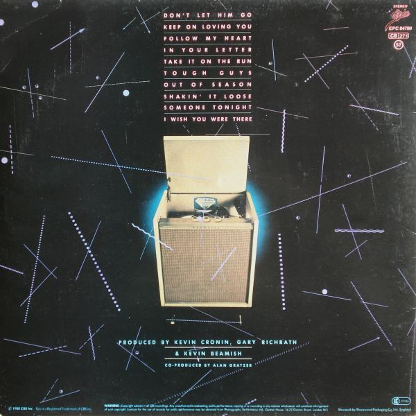 REO Speedwagon - Hi Infidelity | Epic (EPC 84700)