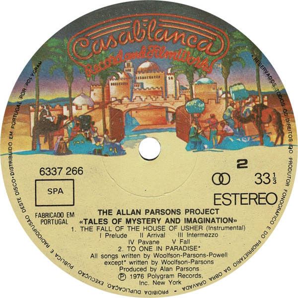 The Alan Parsons Project - Tales Of Mystery And Imagination | Casablanca (6337 266) - 4