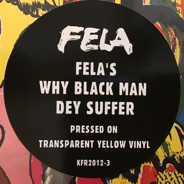 Fela Kuti And Africa 70 With Ginger Baker - Why Black Man Dey Suffer....... | Knitting Factory Records (KFR2012-3) - 3