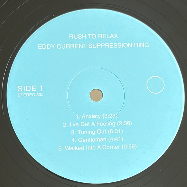 Eddy Current Suppression Ring - Rush To Relax LP | Suppression Records (SR003) - 4