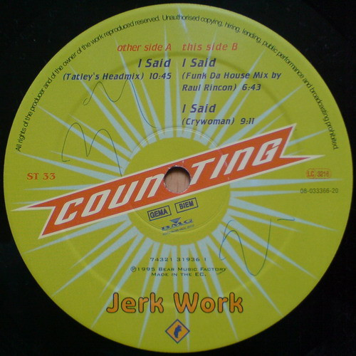 Jerk Work - I Said | Counting (#0002) - 3 Jerk Work - I Said | Counting (#0002) - 3