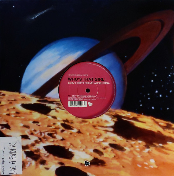 Like A Prayer / Don't Cry For Me Argentina